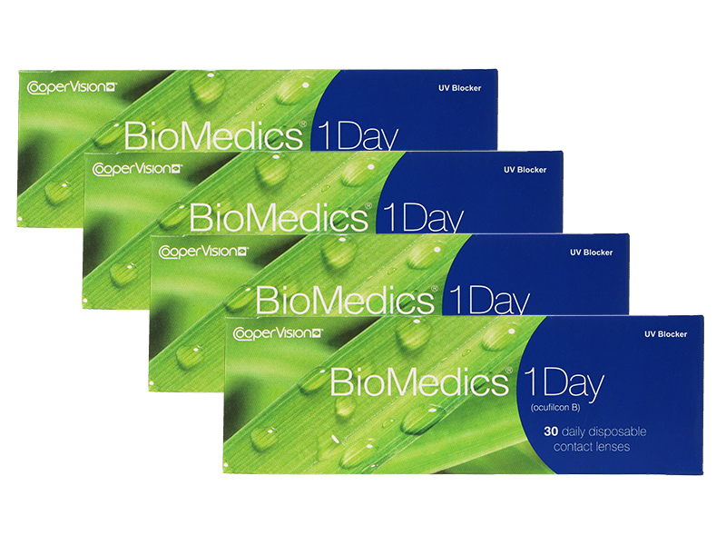 Biomedics 1 Day 4-Box Pack (60 Pairs)