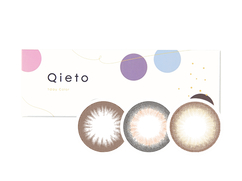 Qieto1day Color 10 Pack circle lens packaging