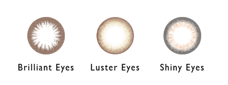 Qieto1day Color lenses in Brilliant Eyes, Luster Eyes and Shiny Eyes