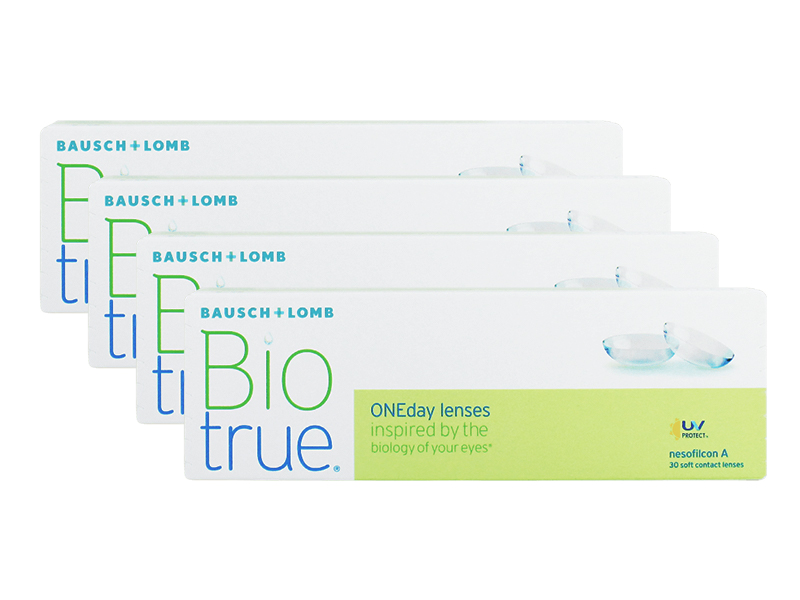 Biotrue ONEday 4-Boxes (120 Pack)