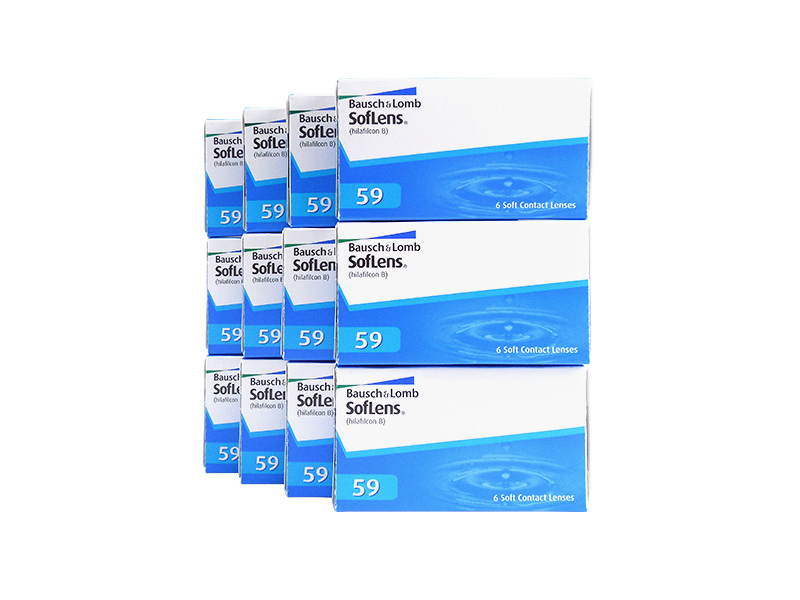 SofLens 59  12-Boxes (72 Pack)