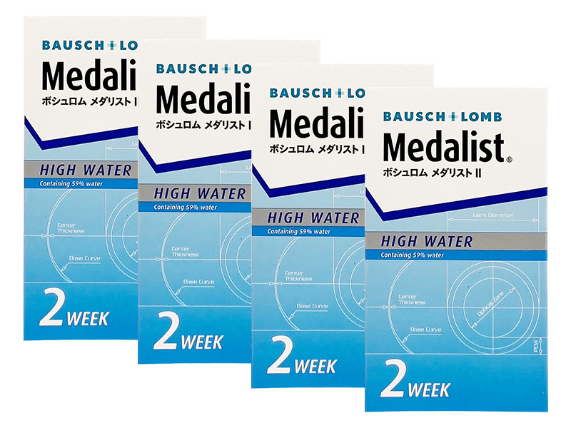 Medalist II 4-Boxes (24 Pack) 