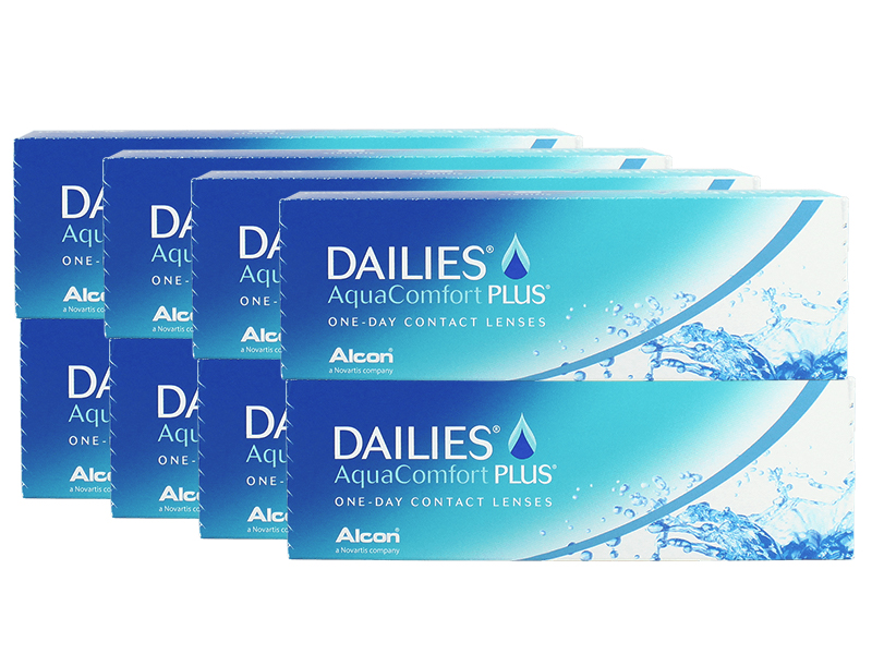 Dailies Aqua Comfort Plus 8-Boxes (240 Pack)