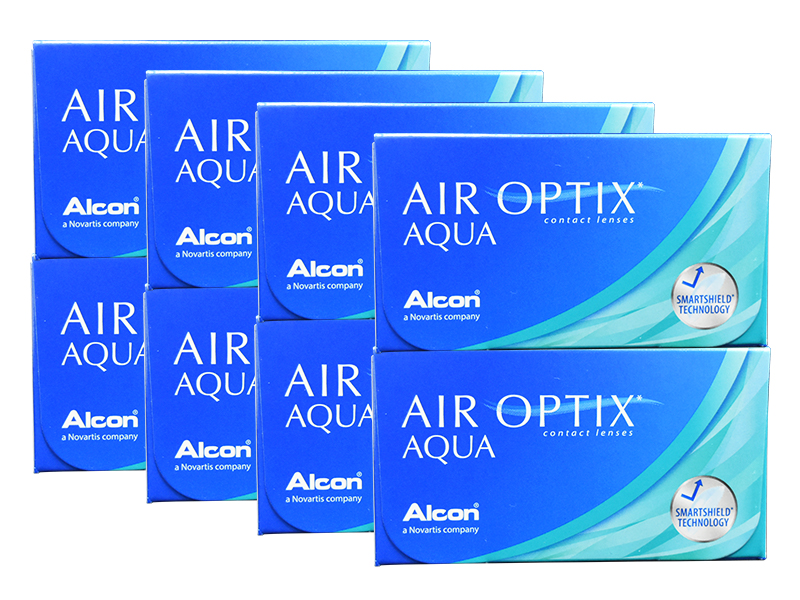 Air Optix Aqua 8-Boxes (48 Pack)