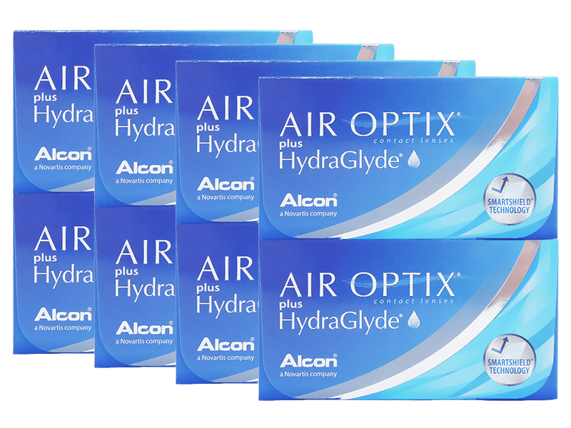 Air Optix Hydraglyde 8-Boxes (48 Pack)