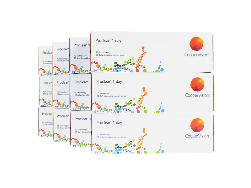Proclear 1 Day 12-Boxes (360 Pack)