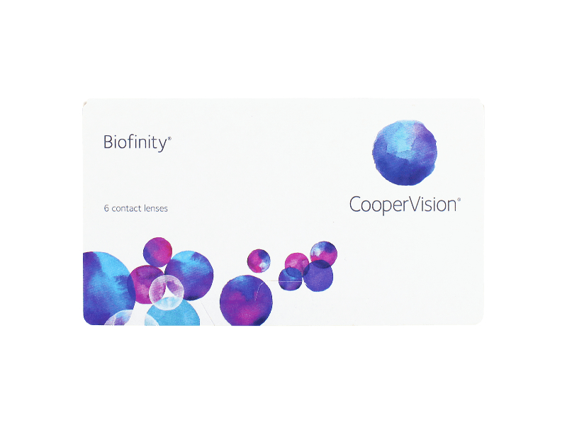 a picture of biofinity lenses