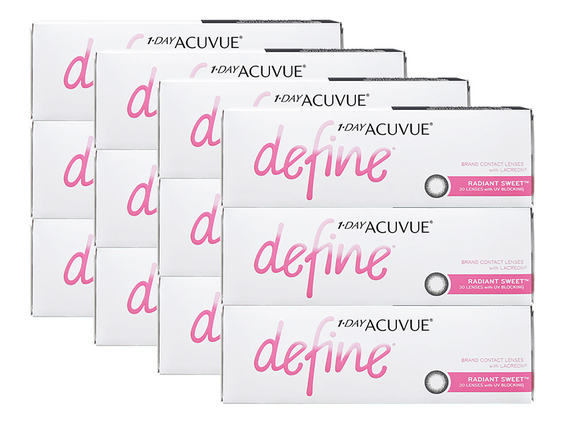 1 Day Acuvue Define Radiant Sweet 12-Boxes (360 Pack)