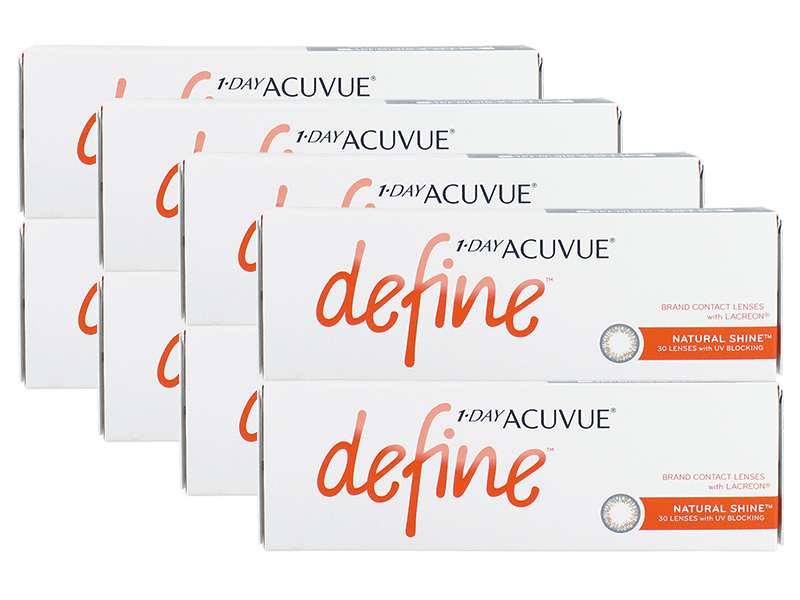 1 Day Acuvue Define Natural Shine 8-Boxes (240 Pack)