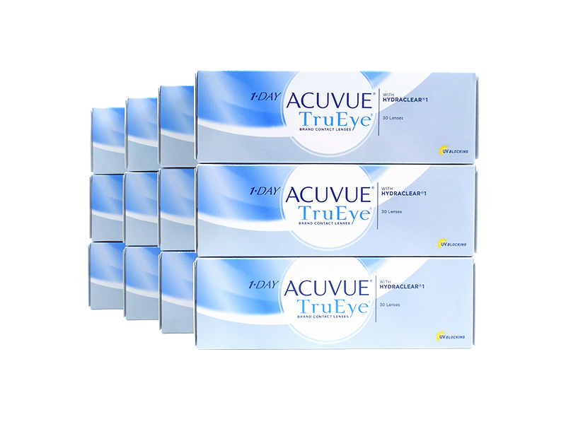 1 Day Acuvue TruEye 12-Boxes (360 Pack)