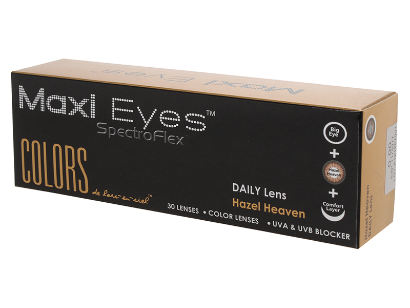 Maxi Eyes Colours Hazel Heaven Daily (30 Pack)