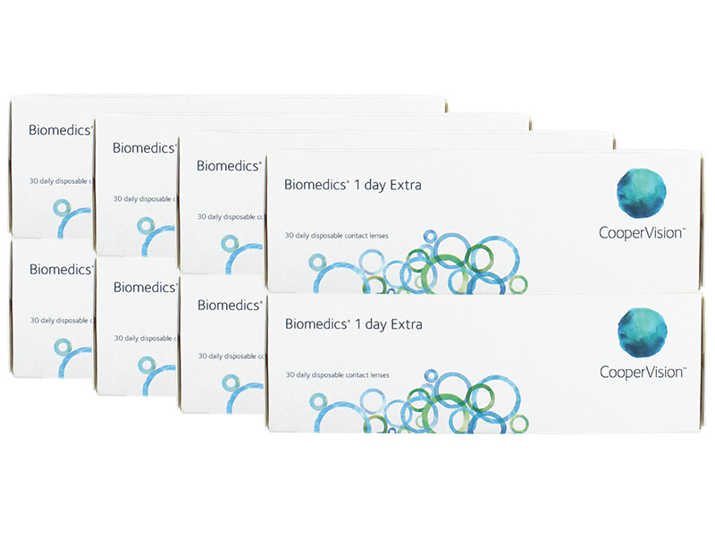 Biomedics 1 Day Extra 8-Boxes (240 Pack)