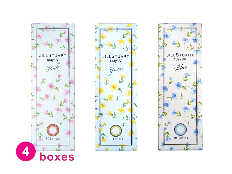JILL STUART 1day UV 4-Boxes (120 Pack) JILL STUART 1day UV 4-Boxes (120 Pack)