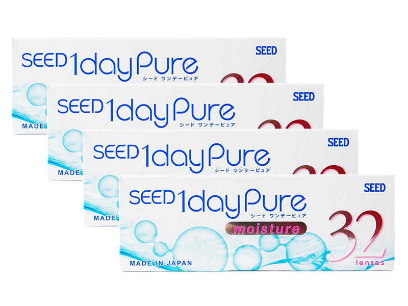 1 Day Pure Moisture 4-Boxes (128 Pack)
