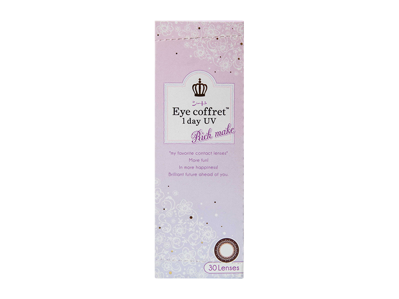 Eye Coffret 1day UV (Rich make) (30 Pack)