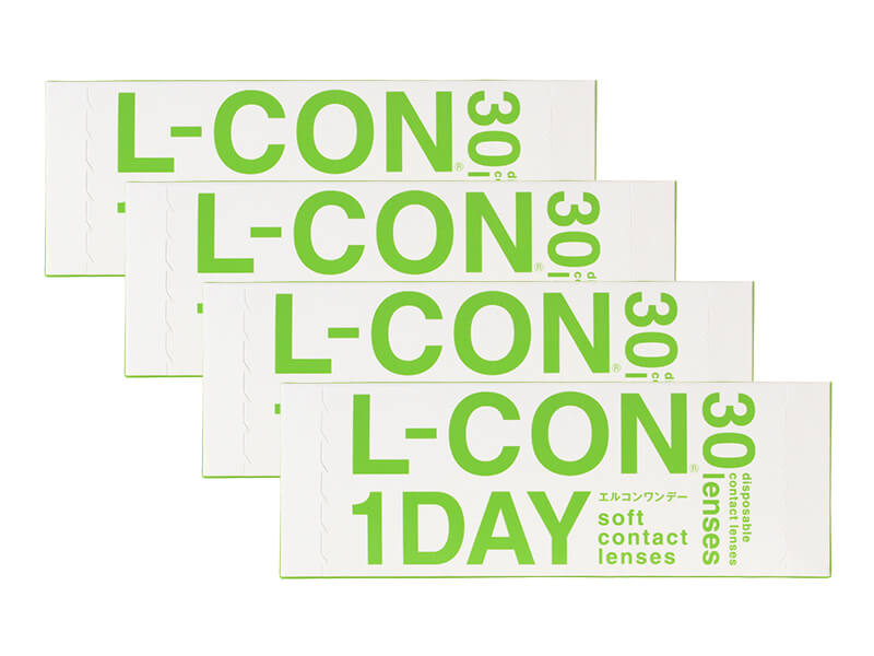L-CON 1DAY 4-Boxes (120 Pack)